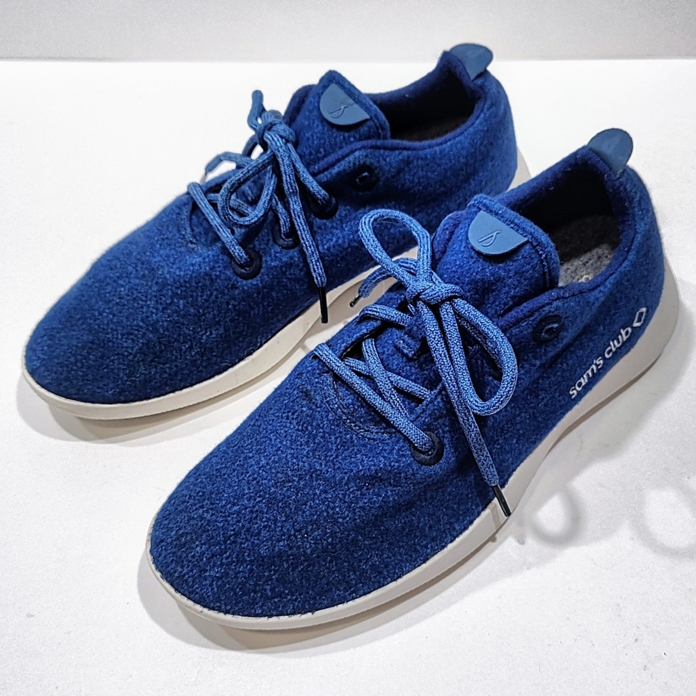 Allbirds Sams Club Exclusive Blue Merino Wool Shoes Mens Size 11 Limited Edition